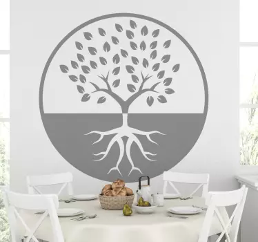 Tree life tree wall decal - TenStickers