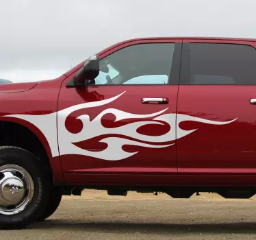 Tribal  car decal - TenStickers