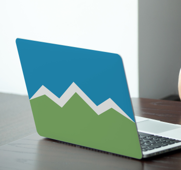 Triglav tattoo laptop skin - TenStickers
