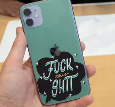 Unique iphone sticker to express your style - TenStickers