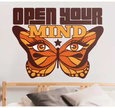 Wall decal quotes butterfly quote art - TenStickers