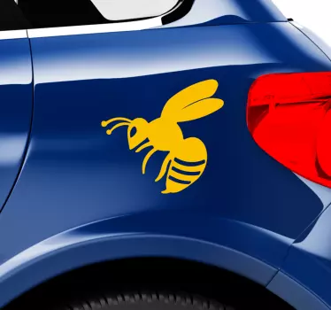 Wasp Car Decal - TenStickers