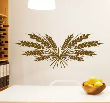 Wheat ears  plant wall decal - TenStickers