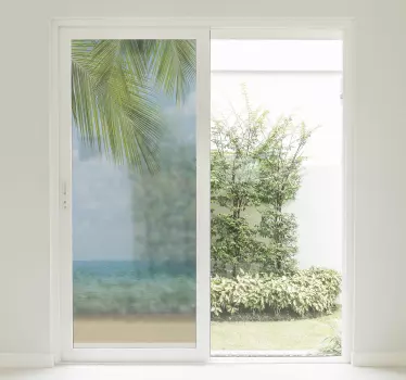 Windows with landscape window sticker - TenStickers