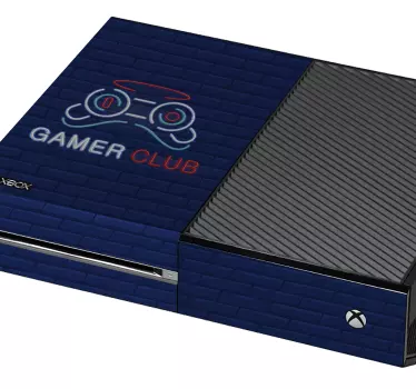 Xbox wrap gamer club design - TenStickers
