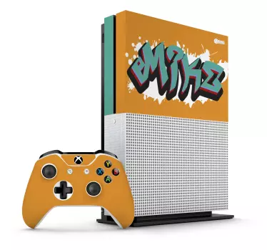 Xbox wrap graffiti console skin - TenStickers