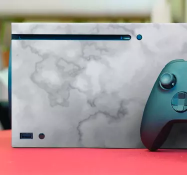 Xbox wrap marble accent cover - TenStickers