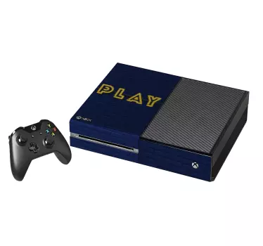 Xbox wrap play stylized graphics - TenStickers