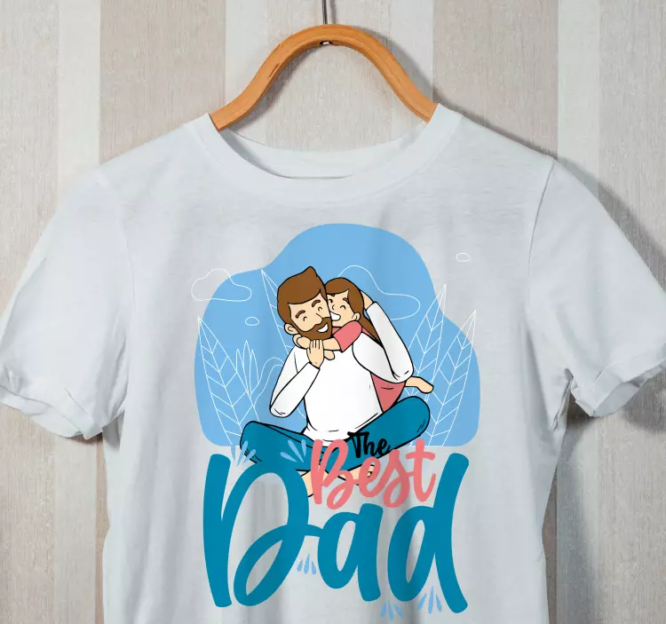 Amazing hugging Father and son shirt - TenStickers