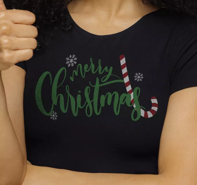 Candy Christmas Christmas shirt - TenStickers