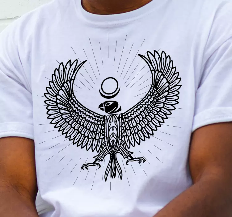 Egyptian God of Sun 'Horus' custom t-shirt - TenStickers