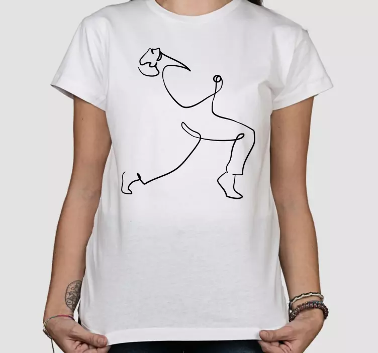 "Mercury" line art custom t-shirt - TenStickers