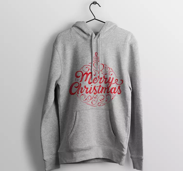 Merry Christmas hoodie for men - TenStickers