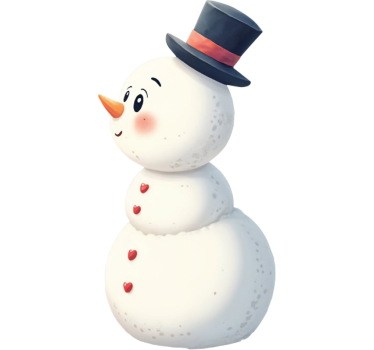 Snowman couple in love couple t-shirts - TenStickers