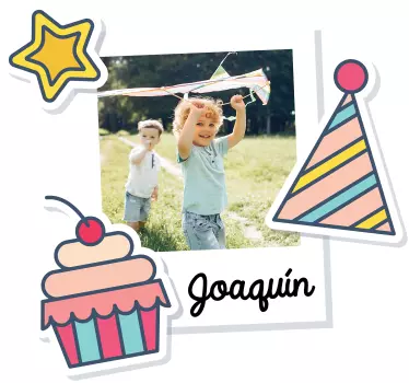 Joyful Birthday Celebration kids t-shirt - TenStickers