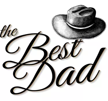 Best Dad Vintage Father's day t shirt - TenStickers