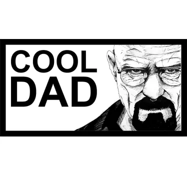 Father and son t-shirt cool dad vibes - TenStickers