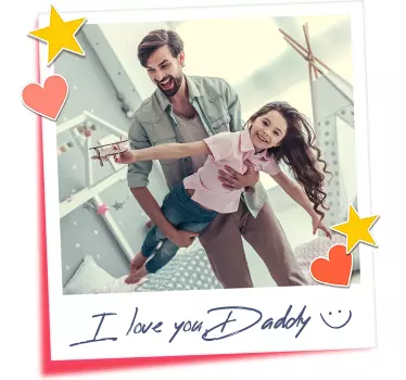 I love you daddy  Father's day t shirt - TenStickers