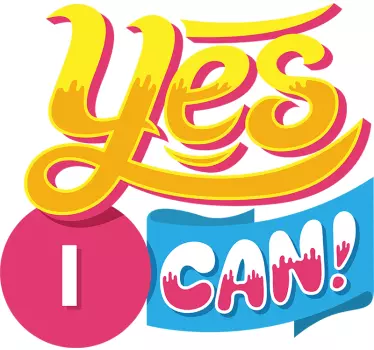 Yes you Can Mother and kids shirt - TenStickers