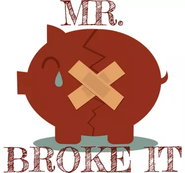 Mr broke it & Mr fix it Father son shirt - TenStickers