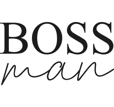 Boss man and baby shirt Father  and son matching shirts - TenStickers