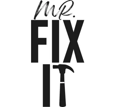 Mr fix it shirt Father  and son matching shirts - TenStickers