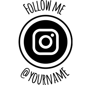 T-shirt with name couple social media - TenStickers