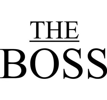 The boss and real boss tshirt Mother and daughter shirt - TenStickers