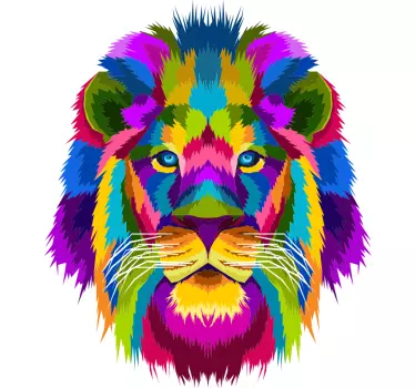 Lion and Lioness matching shirts for couples - TenStickers