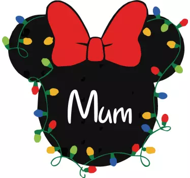 Disney christmas family Mother and daughter shirt - TenStickers
