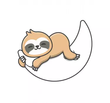 Just do it later sloth Kids shirt - TenStickers