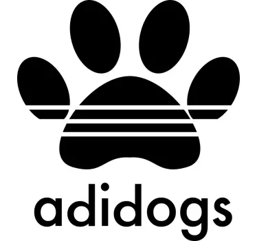 Paw print statement t-shirt - TenStickers