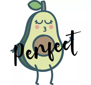 Perfect avocado couple couple t-shirts - TenStickers