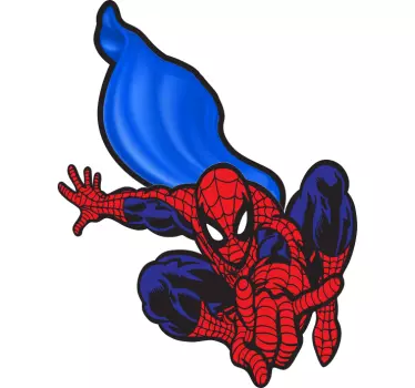 Kids t-shirt spider hero adventures - TenStickers