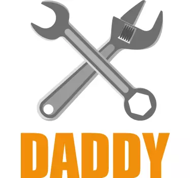 Daddy's little helper Father  and son matching shirts - TenStickers