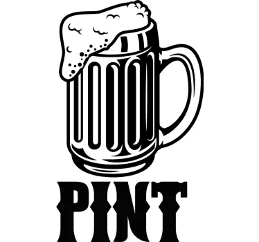 Pint & half pint Father  and son matching shirts - TenStickers