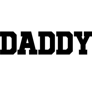 Daddy and daddy's boy  Father  and son matching shirts - TenStickers
