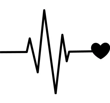 Mother and daughter t-shirt heartbeat connection - TenStickers