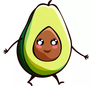 Father and son t-shirt cute avocado banana duo - TenStickers