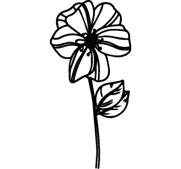 Floral elegance design t-shirt - TenStickers