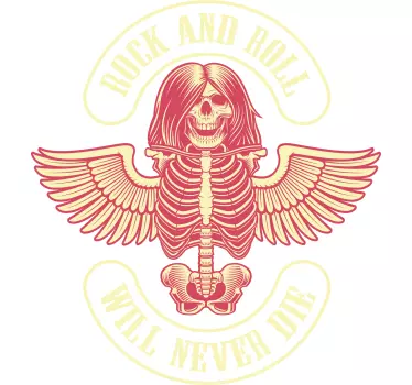 Rock and roll spirit t-shirt - TenStickers