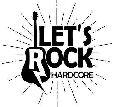 Let’s rock t-shirt rock on t-shirt - TenStickers