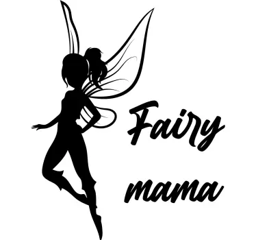 Mother and daughter t-shirt fairy theme matching set - TenStickers
