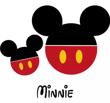 Custom matching mama Minnie mother and daughter t-shirt - TenStickers