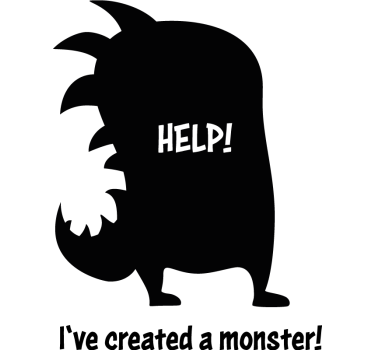 Family Monsters Father  and son matching shirts - TenStickers