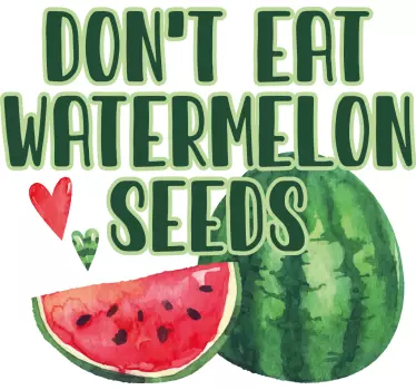 Mother and daughter t-shirt you're one in a melon - TenStickers