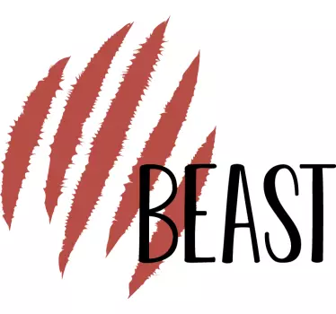 Couple t-shirts beauty and beast theme - TenStickers