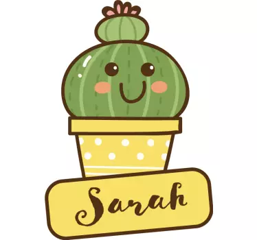 Two lovely female cactus matching shirts for couples - TenStickers