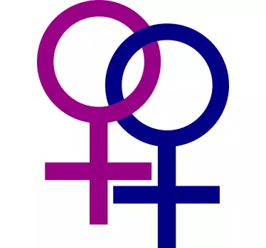 Mother and daughter t-shirt unique feminine icons - TenStickers