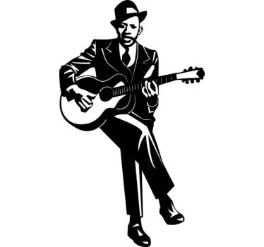 Classic music performer t-shirt - TenStickers